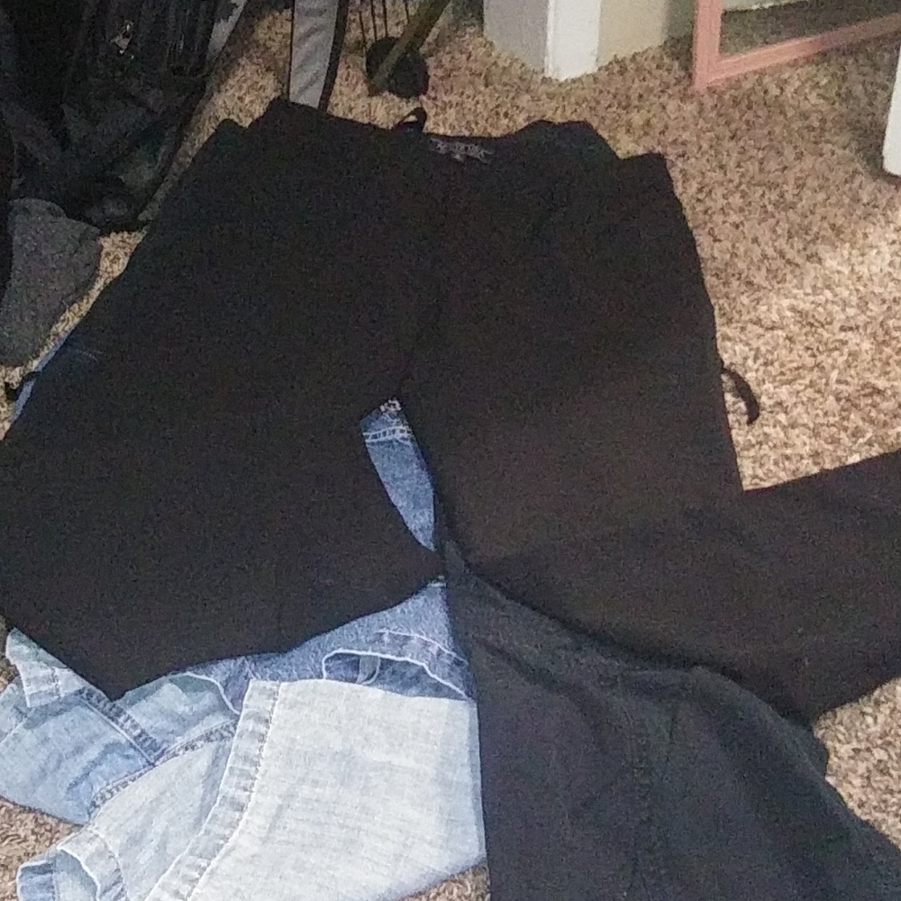 Straight Leg Slacks